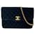 Mademoiselle Chanel "sac du soir" in black velvet 1980  ref.930316