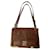 Bally Handbags Brown Leather Metal  ref.930330