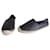 Espadrilles Dior Granville pt39 Cuir Noir  ref.930340