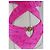 Versace Einteiliger Badeanzug aus Velours mit Ausschnitten Fuchsia Fuschia - Ansicht 5