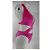 Versace Einteiliger Badeanzug aus Velours mit Ausschnitten Fuchsia Fuschia - Ansicht 6