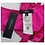 Versace Einteiliger Badeanzug aus Velours mit Ausschnitten Fuchsia Fuschia - Ansicht 8