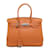 Hermès Togo Birkin 30 Orange Leather Pony-style calfskin  ref.931103