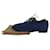 Burberry Lace ups Blue Suede  ref.931150