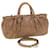 PRADA Shoulder Bag Leather 2Way Brown Auth am4385  ref.931223