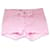 Isabel Marant SS11  Lace Up Fly Pink Denim Shorts  ref.931420