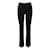 Pantalones elásticos de talle alto Valentino Negro  ref.931438