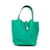 Picotin Hermès HERMES  Handbags T.  Leather Green  ref.932878