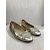 Timeless CHANEL Bailarinas T.UE 37 cuero Dorado - vista 3
