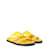 Hermès HERMES  Sandals T.EU 38.5 Leather Yellow  ref.932899