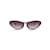 Christian Dior Lunettes de soleil œil-de-chat vintage 2577 30 Optyle 57/13 120MM Plastique Marron  ref.933087