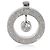 Ciondolo Roberto Coin Cento Diamond Enhancer in 18K oro bianco, 2.15 ctw. Marrone