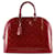 Louis Vuitton Alma Cuir vernis Rouge  ref.933936