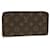 LOUIS VUITTON Monogram Zippy Wallet Long Wallet M42616 LV Auth 42567 Cloth  ref.934085
