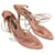 PLEIN SUD  Sandals EU 38 Suede Pink  ref.934128