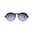 Kenzo Óculos de sol unissex oval preto vintage Joe K025/K032 50/20 130MILÍMETROS Plástico  ref.934155