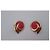 Autre Marque Set Monet Bracciale e Orecchini in Metallo Placcato Oro D'oro - vista 4