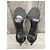Sandali Sandro in pelle neri e argento 40 Nero - vista 6