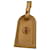 Louis Vuitton Amuletos bolsa Beige Caramelo Cuero  ref.934625