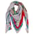 Hermès Shawl 140 cashmere and silk HERMES ”coupé de gala” multicolored100607 Multiple colors  ref.934655