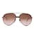 Carrera Vintage Aviator Sunglasses 5463 42 60/16 140MM Brown Metal  ref.934714