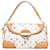 Louis Vuitton White Monogram Multicolore Beverly MM Cloth  ref.935456