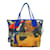 Louis Vuitton Masters Collection Gauguin Neverfull MM with Pouch Blue Cloth  ref.935608