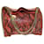 Autre Marque Stella MacCartney Snake Pattern Chain Shoulder Bag Leather Red Auth am4359  ref.935696
