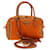 Prada Hand Bag Nylon 2way Orange Auth 42443  ref.935734