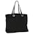 FENDI Zucca Canvas Tote Bag Nylon Noir Auth bs5552  ref.935746