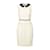 Moschino Wool Dress with Contrast Collar Cream  ref.935838