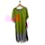 FENDI Dresses T.International S Viscose Orange  ref.935849