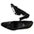 Fendi Heels Black Fur  ref.935889