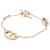 Chaîne d'ancre Hermès Bracciale Hermes, "Farandolo", Oro rosa.