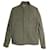 Loro Piana High Neck Jacket in Green Grained Calfskin Leather  Pony-style calfskin  ref.936115