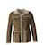 Yves Saint Laurent Shearling Jacket in Brown Sheepskin Leather  ref.936120