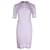 Chanel Mini Dress with Belt in Purple Viscose Cellulose fibre  ref.936153