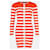 Karen Millen Robes Viscose Polyamide Blanc Multicolore Orange  ref.936195