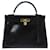 Hermès hermes kelly 32 Black Leather  ref.936390