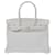 Hermès Birkin 30 White Leather  ref.936567