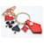 Abalorio para bolso con llave de Vivienne Westwood Multicolor Cuero Acero  ref.936898