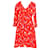 Claudie Pierlot robe Red Polyester  ref.936914