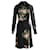 Reformation Valentin Floral Dress in Black Viscose Cellulose fibre  ref.936934