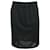 Akris Punto Black Drawstring Adjustable Elastic Waistband Skirt Metallic Wool  ref.937289