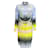 Peter Pilotto blue/Yellow Graphic Printed Button Down Casual Dress Silk  ref.937345