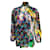 Prada-Bluse mit mehreren Blumenmuster und Bindekragen Mehrfarben Seide  ref.937383