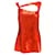 Escada 'Norelian' Orange Sequined Sleeveless Top in Gladiola Polyester  ref.937451