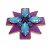 Erickson Beamon Roxo / Broche Blue Girls On Film - vista 4