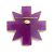 Erickson Beamon Roxo / Broche Blue Girls On Film - vista 5