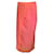 Dries van Noten Jupe portefeuille en soie bicolore rose et saumon  ref.937725